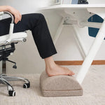 Ergonomic footrest for home and office use