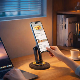 360° Adjustable Desk Phone & Tablet Stand