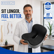 Memory Foam Seat Cushion for Office & Car
