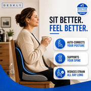 Memory Foam Seat Cushion for Office & Car