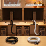 Cable Sleeve - | Deskly