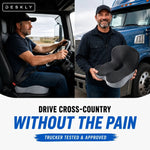 Ergonomic seat cushion for comfortable driving