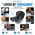 Ergonomic seat cushion for home and office use